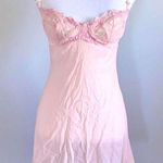 Victoria's Secret Vintage Victoria’s Secret Embroidered Silk Slip Photo 0