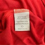 KAIN LABEL tomato red fitted tee shirt dress, size M Size M Photo 7