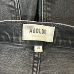 AGOLDE  90'S PINCH WAIST HIGH RISE STRAIGHT JEANS BLACK SIZE 26 Photo 3