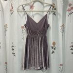 Urban Outfitters  Lavender Velvet Romper Photo 1