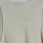 AGOLDE Anthropologie Val Asymmetric Cream Tee Size M NWT Photo 7