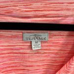 Tehama Orange Space Dye Athleisure Activewear Dress VNeck Outdoor Hiking Size M Photo 2