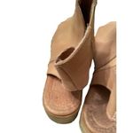 Coolway  Women's Open Toe Gladiator Boho Sandals Leather Tan Size 41 Photo 4