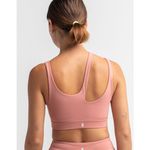 RSQ Pink Cutout Strap Sports Bra Photo 1