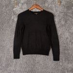 Quince Mongolian Cashmere Crewneck Sweater Black Womens XS Photo 2