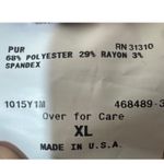 B. Wear Y2K  Purple‎ Sparkle Blouse XL Flower Applique Party Top Women's Photo 6