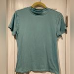 Hippie Rose NWT  Size L Whisper Sage Second Skin Short Sleeve Mock Neck Top Photo 0
