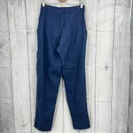 American VINTAGE Cherokee 1970s Pleated Mom Jeans Size 10/12 High Rise Dark Wash Blue Photo 2