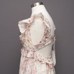 Munthe. Hives Silk Blend Floral Dress. Pink Size 8 Photo 12