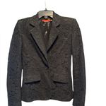 Alice + Olivia Black Lace Blazer Size XS Photo 7