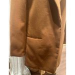 Forever 21 Womens Fall  Minimalist Tan Dress Coat Jacket M  Photo 4
