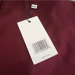 Jason Wu Women’s Burgundy Wine Red Halter Neck Satin Cocktail Midi Dress Photo 6