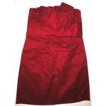 The Limited New Womens Party  Dress Dark Red Strapless 2 Date Dinner Wedding Gues Photo 6