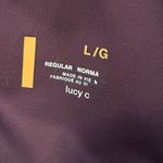 Lucy Power Max Floral Print Leggings Size L Purple Size L Photo 3