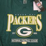 Green Bay Packers NFL Women's Rhinestone Sleeve Sweatshirt Green Size Small Photo 5