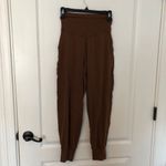 Aerie Offline by Womens The Hugger Foldover Waist High Rise Jogger Brown Small Photo 1