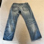 Current/Elliott Current Elliott The Boyfriend Super Loved Destroyed Straight Leg Jeans Size 24 Photo 4