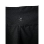 Athletic Works Athleta Long Leggings M Black Heather Eggplant Color Block Sporty Gym Workout Photo 8