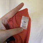 Lulus coral orange wide leg belted pants casual flowy lightweight size XS Photo 7