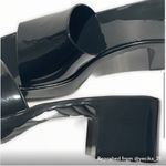 Forever Young NIB Black Jelly Heel Sandals Photo 4