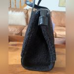 Kurt Geiger  LONDON SURREY Black Shearling Tote Bag Photo 11