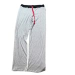 Ellen Tracy  2 Piece Top & Pant Pajama Set Red and Black Size Medium. NWT p26 Photo 5