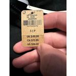 PINK VS Quarter Zip Pullover Cropped Fleece Women's Size Small Black NWT Photo 5