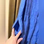 J. McLaughlin  Christa Linen Dress in Cornflower Blue Photo 6