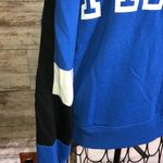 PINK - Victoria's Secret Victoria’s Secret pink cowl neck hoodie blue and black small pink sweats…​ Photo 2