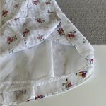 Vintage 90s Paris Sport Club White Floral Lace Back Fit and Flare Dress Large Photo 10