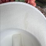 🌺 White Women's Cowboy Hat with Brim lined with Blinking lights Silver Photo 3