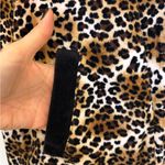 Rebecca Malone Leopard Print Zip Vest Fleece Lined Animal Print PXL Photo 4