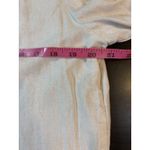 Tahari  Linen Blend Shirt Blouse Womens‎ Large Neutral Embroidered Church Office Photo 8