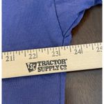 Vintage Chaus‎ Womens Large Blue Patchwork Top Shirt Retro Funky Boho Preppy Photo 4