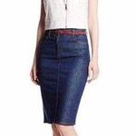 Rebecca Taylor  White Punched Denim Vest Size 10 NWT $325.00 Photo 0