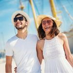 Light Brown Leopard Square Sunnies Sunglasses Brown Photo 4