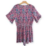 Simply Southern  Seahorse V-Neck Lightweight Romper Size L NEW Photo 2