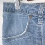 Bill Blass  5 32x25 Distressed Crop Straight Jeans Photo 10