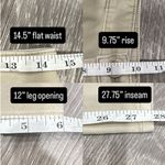 AG Adriano Goldschmied  Caden Tailored Trouser Light Taupe Size 25 Career Office Photo 10