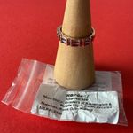 Bomb Party RBP6447 “Classy Me” Aquamarine & CZ on Rose Gold Size 9 Ring NWT Photo 3