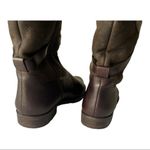 via spiga  Brown Amazing Sheepskin Shearling Equestrian Riding Boots Size 7M Photo 5