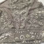 Francesca's NEW Francesca’s Lace High Neck Crop Top Bralette Photo 6