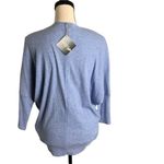 OOPS Women’s Blue Dolman Stripe Oversized Top Size XXS Photo 2