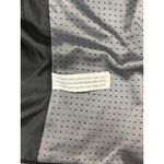 Mango Black Blazer Womens XL Jacket Open Front Elegant Workwear Satin Lapel trim Photo 5