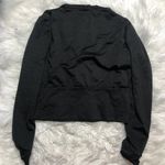 Puma new gray cropped hoodie medium Photo 2