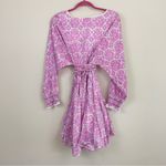 BUGGY NYC‎ Sisi Dress in Nettie Lavender Pinks Size XS Pink Photo 9