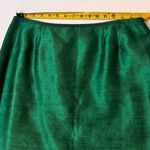 Le Suit Petite 12P Green Skirt Suit Old Money Classic Holiday Elegant Church Photo 14