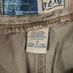 Beau Dawson Skort Skirt Womens 12 Brown Linen Blend Cargo Y2K Photo 7