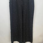 Karl Lagerfeld  Paris Black White Polka Dot Hearts Wide Leg Sleeveless Jumpsuit 6 Photo 8