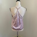 Abercrombie & Fitch Bodysuit size Medium Pink Lace Trim Coquette Y2K Romantic Photo 2